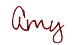 Amy first name only signature